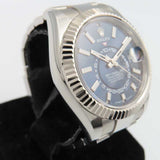 Rolex Datejust 41mm Steel and White Gold 336934 Blue Dial Mar 2026 - View 5