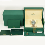 Rolex Datejust 41mm Steel and White Gold 336934 Green Dial Feb 2026 - View 11