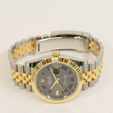 Rolex Datejust 41mm Steel and Yellow Gold 126333 Wimbledon Dial Mar 2023 - View 3