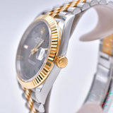 Rolex Datejust 41mm Steel and Yellow Gold 126333 Wimbledon Dial Mar 2023 - View 4
