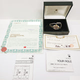 Rolex Datejust 69173 Black Jubilee Arabic Dial Jan 1992