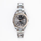 Rolex Datejust II 116334G Slate Diamond Dial May 2014