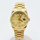 Rolex Day-Date 118238NCA Champagne Jubilee Dial May 2013