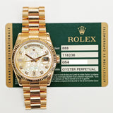 Rolex Day-Date 118238NCA Champagne Jubilee Dial May 2013