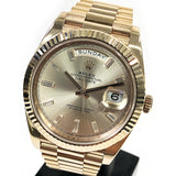 Rolex Day-Date 228235 Sundust Diamond Dial Aug 2019