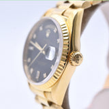 Rolex Day-Date 36mm 18238A Black Diamond Dial Mar 1989 - View 4