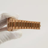 Rolex Day-Date 36mm Rose Gold 128235 Brown Ombre Diamond Dial Aug 2023 - View 10