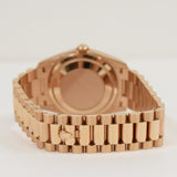 Rolex Day-Date 36mm Rose Gold 128235 Brown Ombre Diamond Dial Aug 2023 - View 4