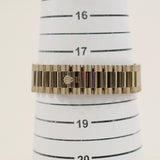 Rolex Day-Date 36mm White Gold 128349RBR White Roman Dial Apr 2025 - View 9