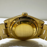 Rolex Day-Date 36mm Yellow Gold 118238MR Champagne Myriad Roman Dial May 2013 - View 6