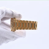 Rolex Day-Date 36mm Yellow Gold 128238NA Mother-of-Pearl Diamond Dial Apr 2024 - View 10