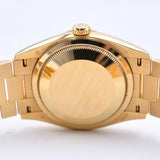 Rolex Day-Date 36mm Yellow Gold 128238 Green Ombre Diamond Dial Apr 2024 - View 7