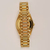 Rolex Day-Date 36mm Yellow Gold 128238 Green Ombre Diamond Dial Apr 2024 - View 8