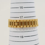 Rolex Day-Date 36mm Yellow Gold 18238NGS White Mother of Pearl Sapphire Dial Dec 1998 - View 9
