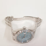 Rolex Day-Date 40mm Platinum 228396TBR Ice Blue Dial Sep 2025 - View 7