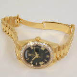Rolex Day-Date 40mm Yellow Gold 228348RBR Green Ombre Dial Nov 2025 - View 7