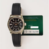 Rolex Day-Date 40mm Yellow Gold 336239 Black Dial Oct 2024 - View 2