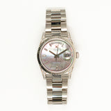 Rolex Day Date 118339NCA Black MOP Diamond Dial Nov 2014