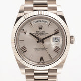 Rolex Day Date 228239 Silver Roman Dial Dec 2021