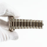 Rolex Day Date 228239 Silver Stripes Dial Mar 2021