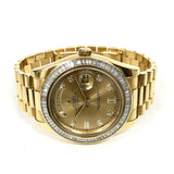 Rolex Day Date II 218398BR Champagne Diamond Dial
