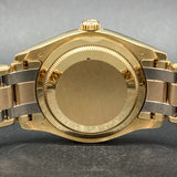 Rolex Day Date Pearlmaster 18948 Silver Diamond Dial Sep 2005