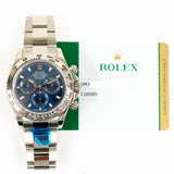 Rolex Daytona 116509 Blue Dial Jul 2017