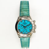 Rolex Daytona 116519 Turquoise Roman Dial May 2002