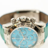 Rolex Daytona 116519 Turquoise Roman Dial May 2002