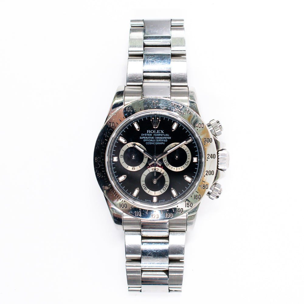 Rolex Daytona 116520 Black Dial Mar 2009 – CHRONONATION