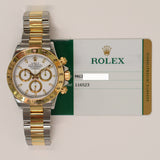 Rolex Daytona 116523 White Dial Mar 2016 - View 2
