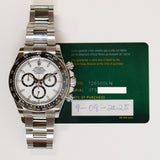 Rolex Daytona 126500LN White Dial Sep 2025 - View 2