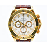 Rolex Daytona 16518 "Zenith Movement" White Diamond Dial Sep 1997