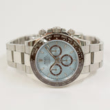 Rolex Daytona 40mm Platinum 126506 Ice Blue Dial Sep 2024 - View 3