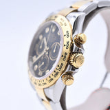 Rolex Daytona 40mm Steel and Yellow Gold 116503G Black Diamond Dial Jul 2020 - View 4