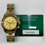 Rolex Daytona 40mm Steel and Yellow Gold 116503 Champagne Dial May 2022 - View 2