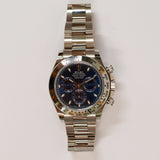 Rolex Daytona 40mm White Gold 116509 Blue Dial Dec 2020 - View 1
