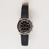 Rolex Daytona 40mm White Gold 116519LNG Black Diamond Dial Mar 2022 - View 1
