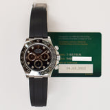 Rolex Daytona 40mm White Gold 116519LNG Black Diamond Dial Mar 2022 - View 2