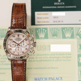 Rolex Daytona 40mm White Gold 16519NA Mother-of-Pearl Arabic Dial Sep 1999 - View 2