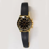 Rolex Daytona 40mm Yellow Gold 116518LN Black Diamond Dial Aug 2020 - View 1