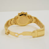 Rolex Daytona 40mm Yellow Gold 116528 Black Diamond Dial Apr 2007 - View 6