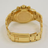 Rolex Daytona 40mm Yellow Gold 116528 Black Diamond Dial Apr 2007 - View 7