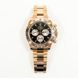 Rolex Daytona 40mm Yellow Gold 126505 Black Dial Apr 2025 - View 1