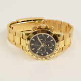 Rolex Daytona 40mm Yellow Gold 126508 Black Dial Nov 2021 - View 3