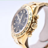 Rolex Daytona 40mm Yellow Gold 126508 Black Dial Nov 2021 - View 4