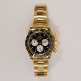 Rolex Daytona 40mm Yellow Gold 126528LN Black Dial Feb 2026 - View 1