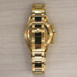 Rolex Daytona 40mm Yellow Gold 16528 Floating Porcelain Dial Dec 1989 - View 8