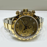 Rolex Daytona Steel and Yellow Gold 116503G Champagne Diamond Dial Jul 2020 - View 3