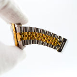 Rolex Detajust 16233 Champagne Roman Dial May 1990